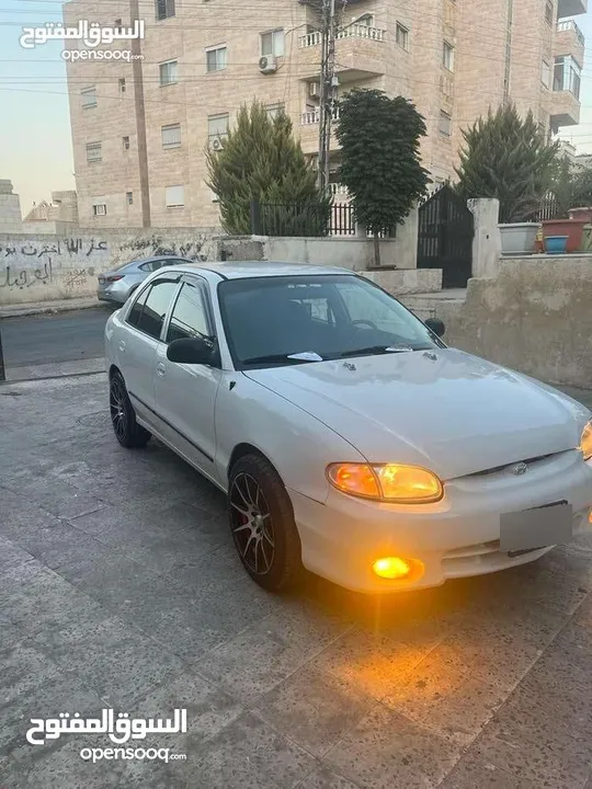هيونداي أكسنت 1997 3 جيد — قصة الدب ، قير أوتوماتيك، استخدام سيدة