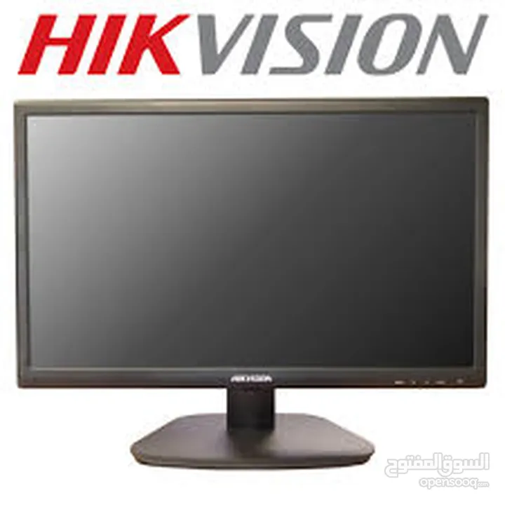 شاشة Hikvision 22 Inch بأفضل سعر بالمملكة  لكاميرات المراقبة 