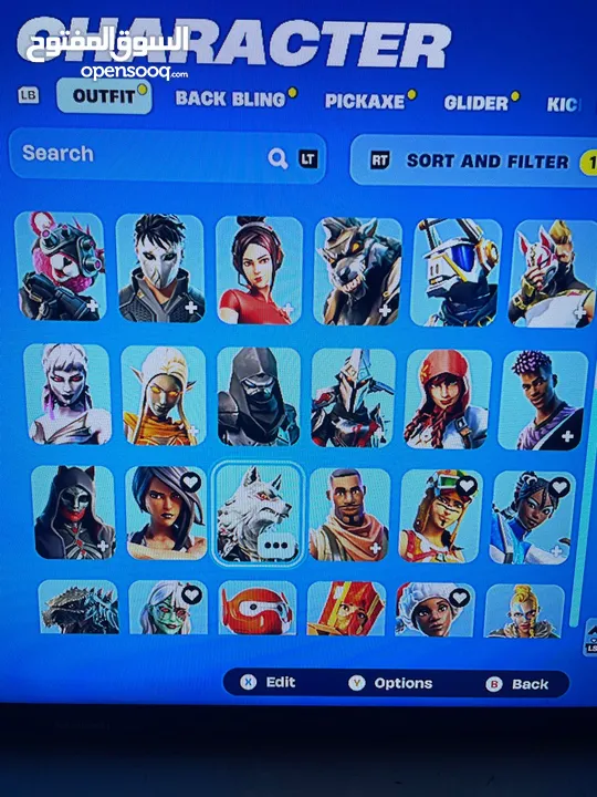 بيع حساب فورت ايكونك