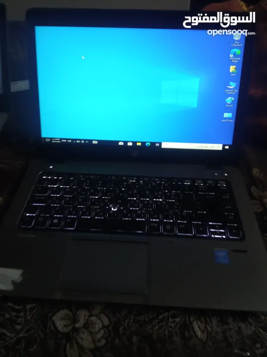 لابتوب hp  I5-5300u Ssd240 gb Ram 8gb بدعم شريحة نت بطرية ممتازة