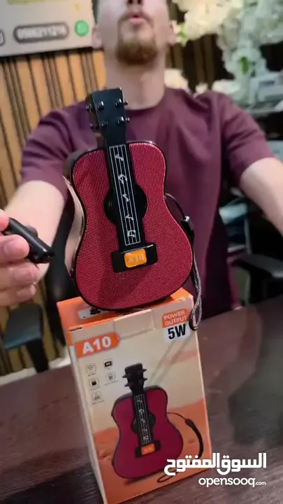 سماعة الجيتار A10... صوت بستايل موسيقي غير شكل مو بس شكلها بيخطف الأنظار كمان أداؤها بذهلك .