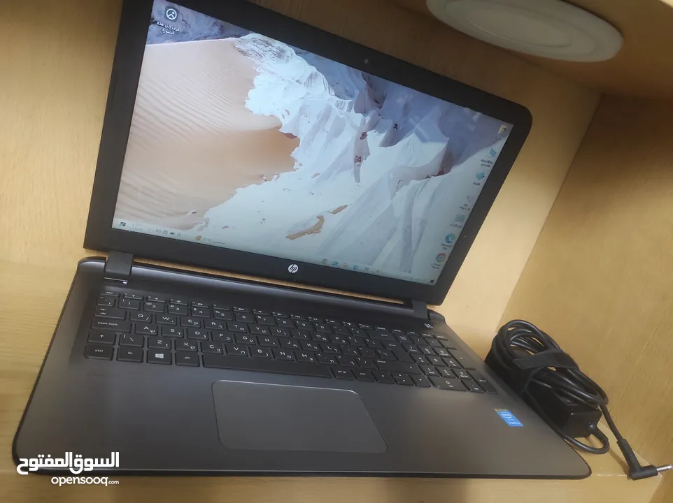لابتوب hp الجيل الخامس بحالة ممتازة وشبه جديد فقط 400 شيكل