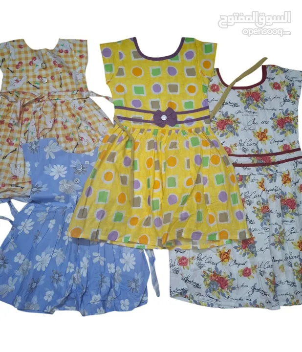 Wholesale supplies of cotton frocks. About 7 to 8 dozens available.