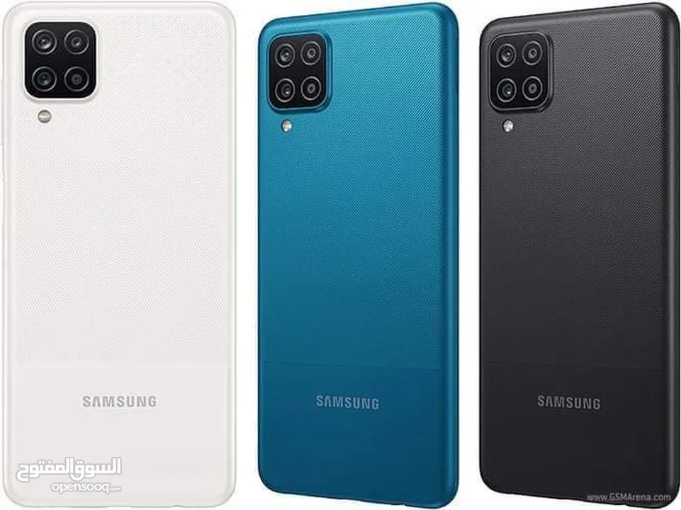 اخو الجديد Samsung A12 رام 4 واضافه 4 ججيا 64 و 128 بدون كرتونه هدية كفر ولزقة وشاحن متوفر توصيل