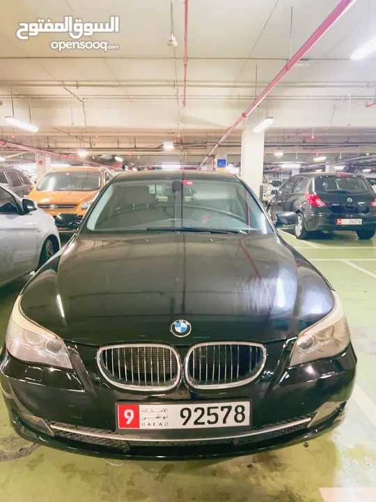 BMW 550i 2009 Black