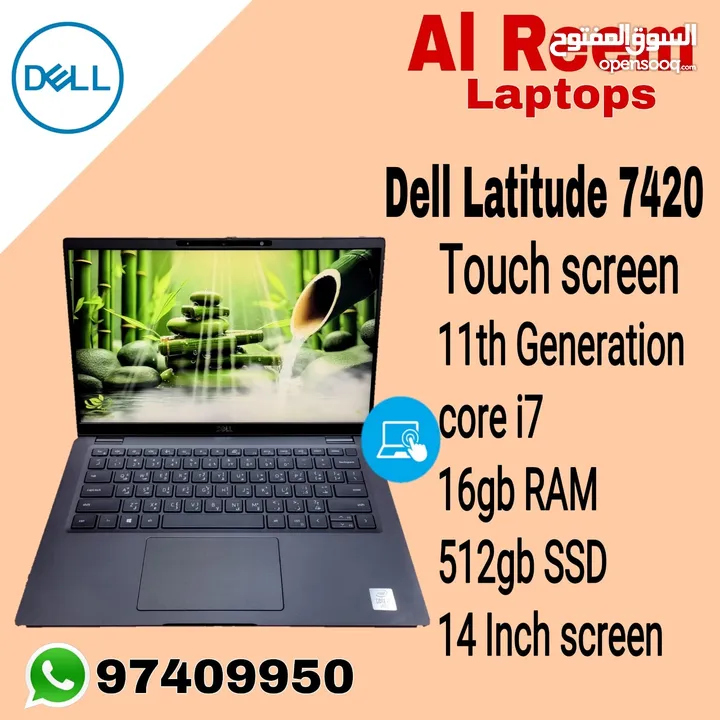 DELL LATITUDE 7420 TOUCH CORE I7-G7 16GB RAM 512GB SSD