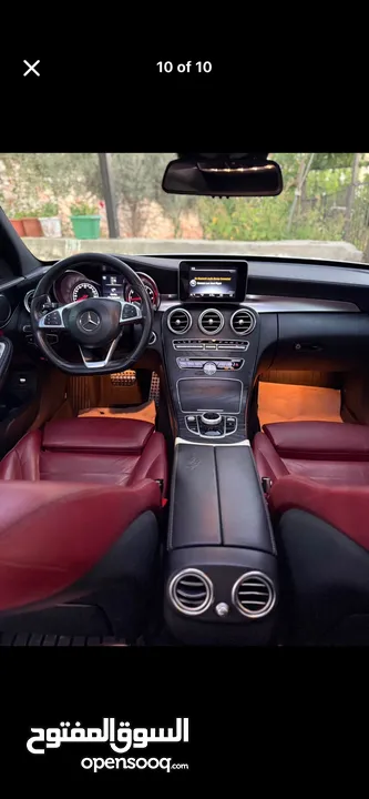Mercedes Benz-C300 2016 محرك سعة 2000 -254 hp حصان