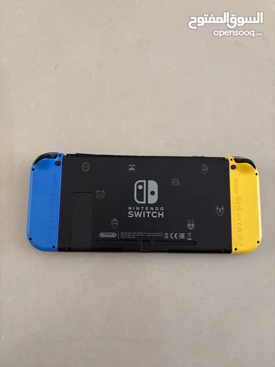 Nintendo Switch slightly used For sale in uae price (1000 AED) negotiable  (LIMTED EDITION WILDCAT)