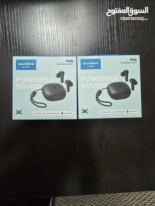 سماعات Earpods من شركة Ankor النوع P20i جديدة غير مستعملة  يوجد فقط 2