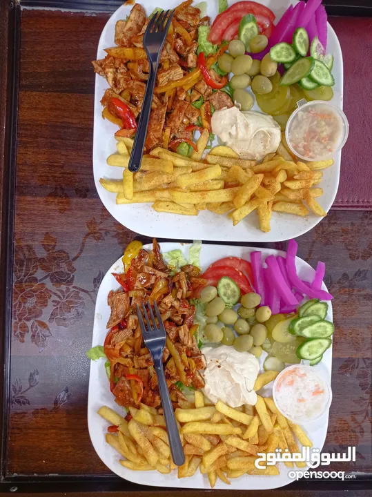 مطعم وجبات سريعه وعصائر  للضمان او البيع كامل المعدات