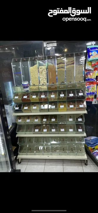 ستاندات بزر وبهارات لاصحاب السوبر ماركت والمحامص