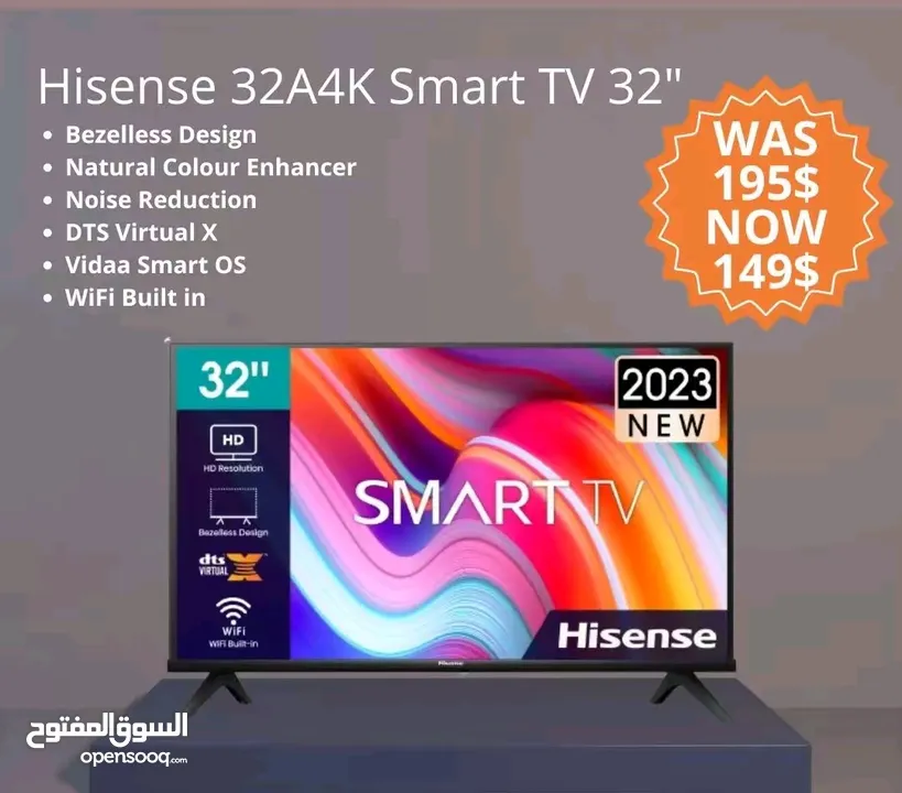 TV hisense 32 43 50 55 58 65