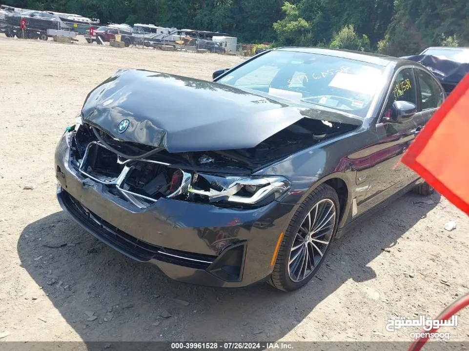 bmw 2023 530e بدون ايرباك جديده كلش