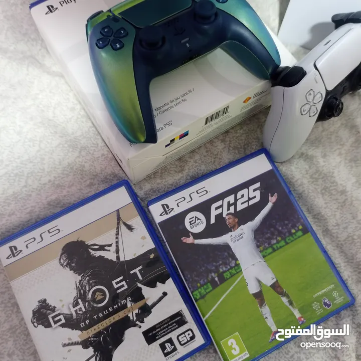 بلايستيشن 5 (PS5 Slim) - بحالة ممتازة جدا مستعمل للبيع