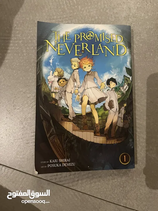 The Promised Neverland Manga / Book كتاب / مانجا