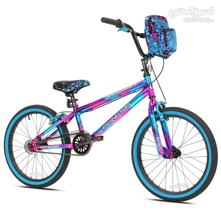 فقط لدى island toys دراجة أطفال Genesis Illusion 20” – تصميم رائع وألوان جذابة
