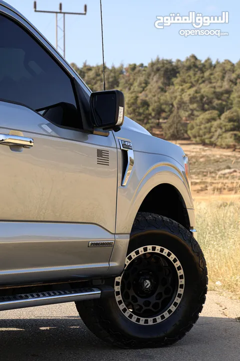 فورد F-150 2021 4X4 XLT powerboost Ford F-150 Diesl fully loaded Ford F150 202