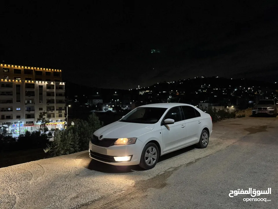 سكودا رابيد (( أصل برايفت )) ديزل 1600 جير عادي 2015 سعرر حررق كااش فقط