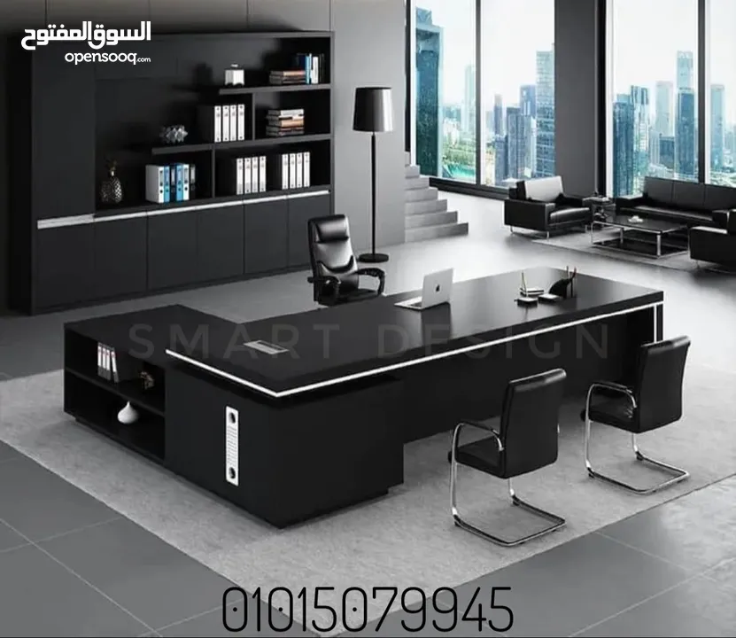 مكتب مدير مودرن -modern office furniture desk