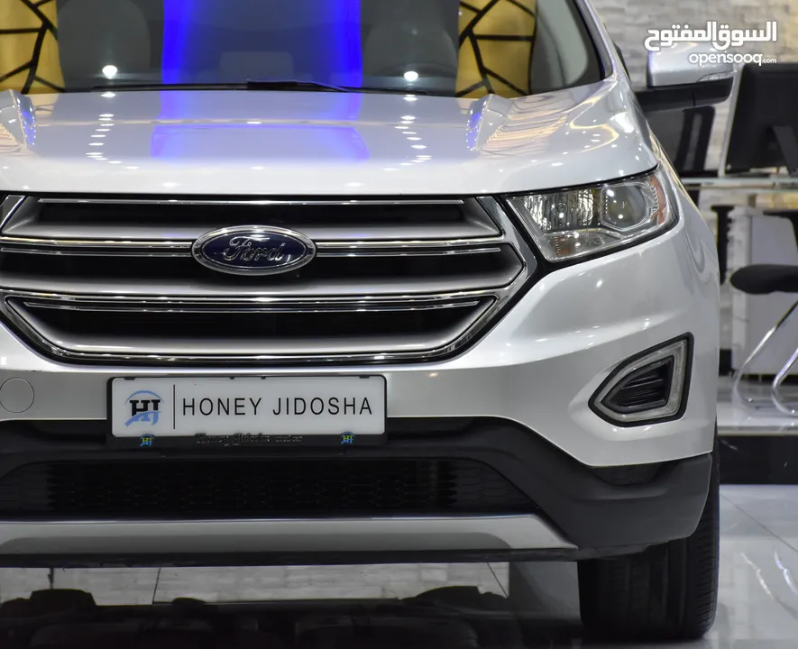 Ford Edge Titanium AWD ( 2017 Model ) in Silver Color GCC Specs