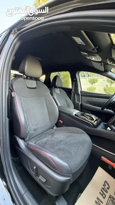 هونداي توسان NLine ترخيص 2022 محرك 1600 هايبرد plug in/يقطع على الشحنه 65 كيلو متر 271 حصان