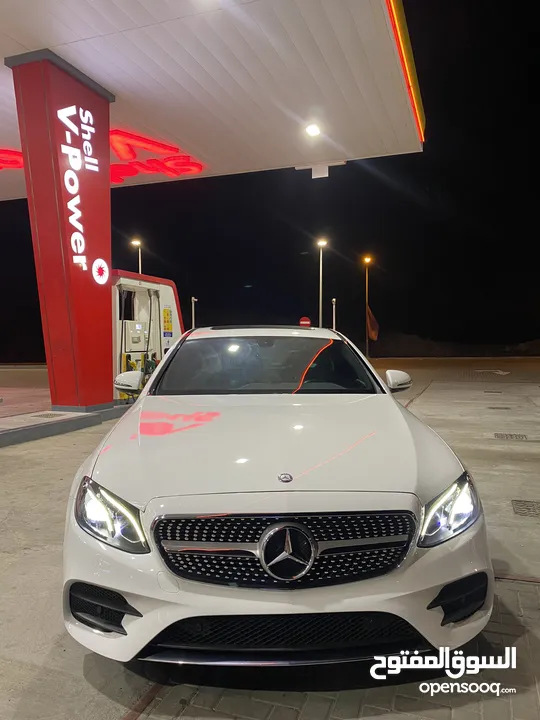 E300 2017 AMG حادث وممشى بسيط