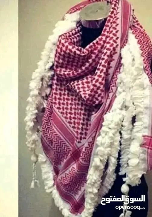 شماغات  بانواع هدب جديدة مميزة