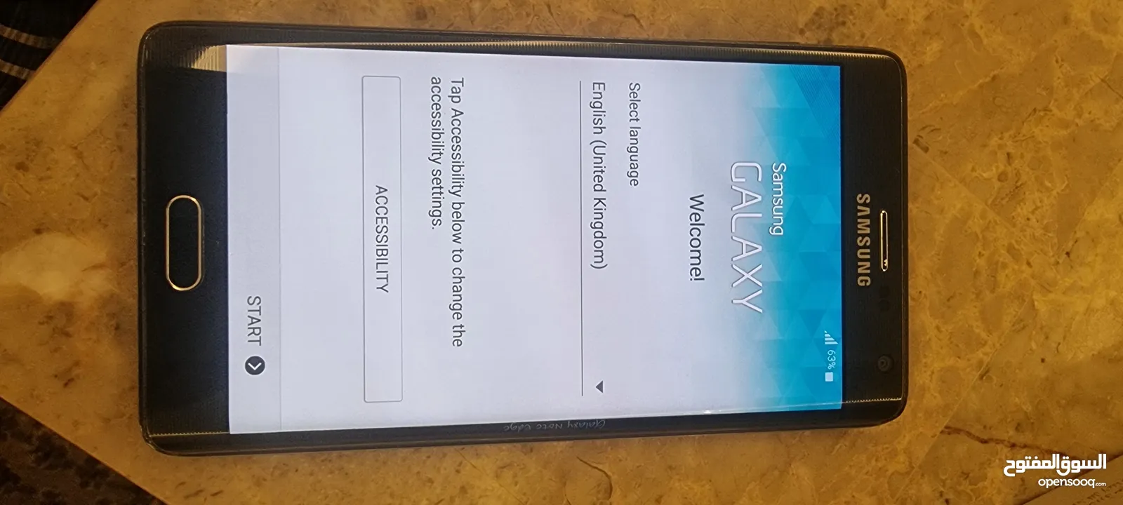 لعشاق الاجهزه القديمه الرائعه  Samsung galaxy note edge   32gb