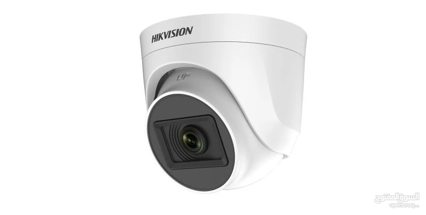 كاميرا مراقبة داخلية 2MP من Hikvision – رؤية ليلية ووضوح عالي بتصميم أنيق!