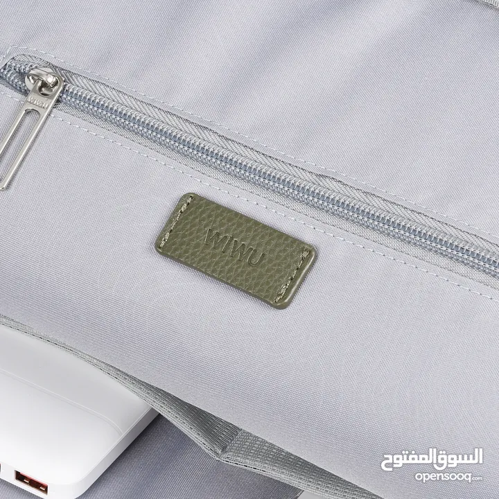شنطة جلد من براند (WIWU) ضد المياه بكفالة الوكيل الحصري وتوصيل مجاني داخل عمان