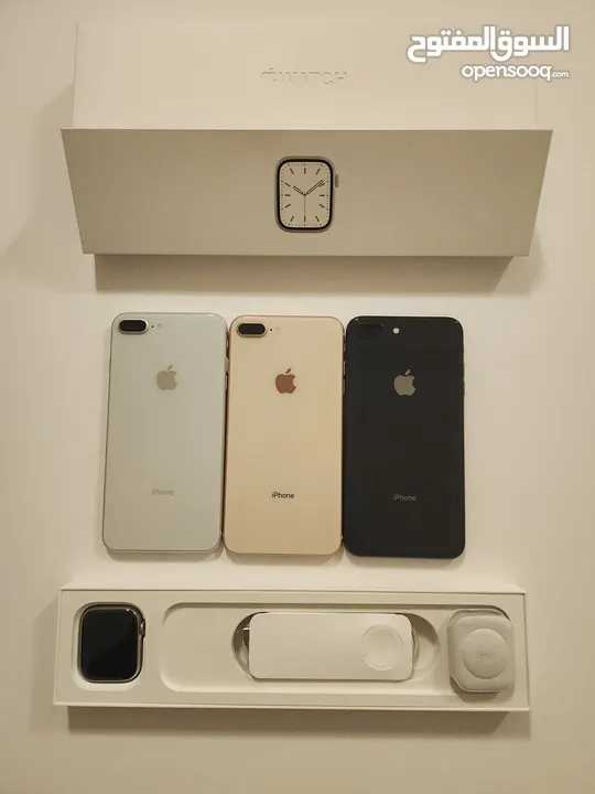 iphone 8 plus & Apple watch