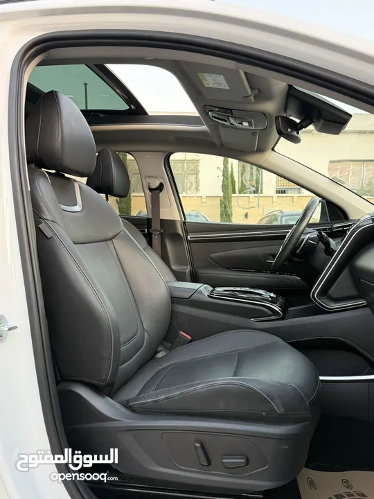 هونداي توسان ترخيص 2022 محرك 1600 هايبرد plug in/يقطع على الشحنه 65 كيلو متر 271 حصان