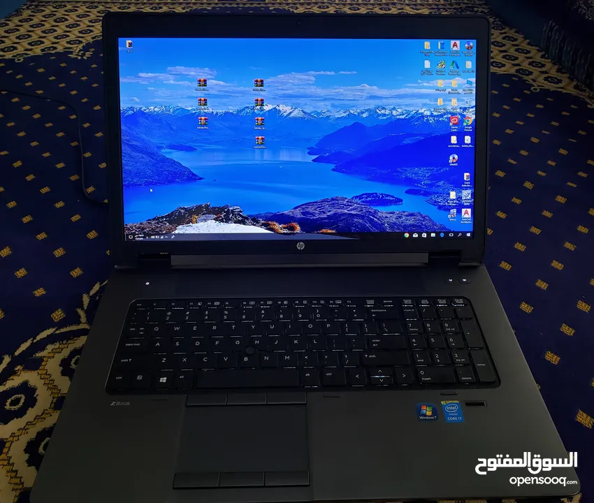 لابتوبhp ZBOOK17 نضيف كرت عرررررطه للبيع 300$ نهايه