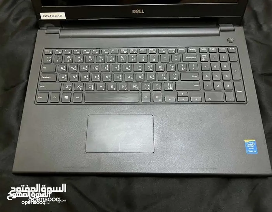 اجهزة لابتوب dell نضاف جدا خاليات من التشطيب كور3 جيل4 رام8 تخزين500