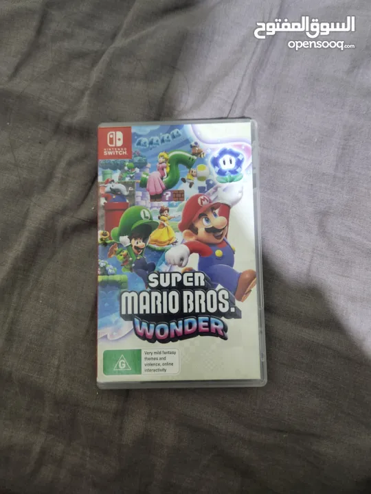 لعبة نينتندو سويتش super Mario Wonderنينتندو سويتش مع كينترولار