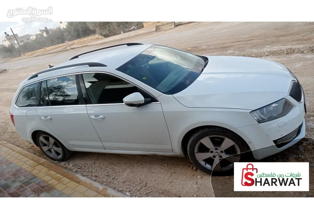سكودا اوكتافيا 2016 ترخيص 2015 ستيشن  قير اتوماتيك  متور 1600 سياره فحص نخب نضيفه اصل برايفت