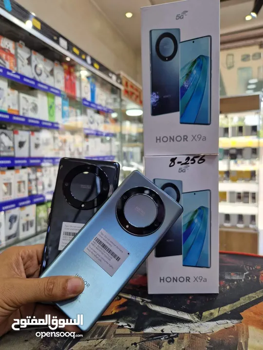جهاز جديد بالكرتونة Honer X9a 5G جيجا 256 مكفول سنة متوفر توصيل