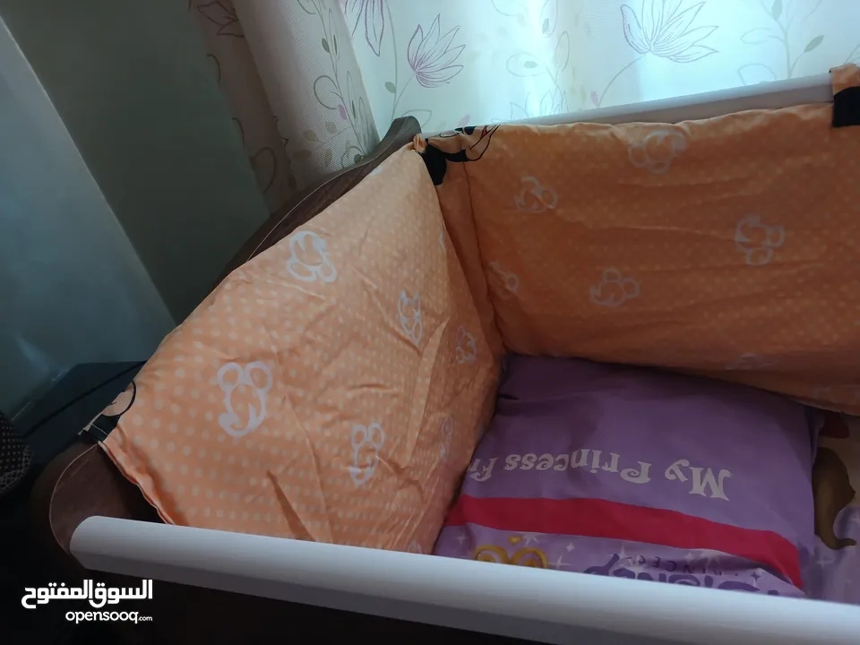 كفر حماية للتخت اطفال تفصيل استعمال خفيف جدا