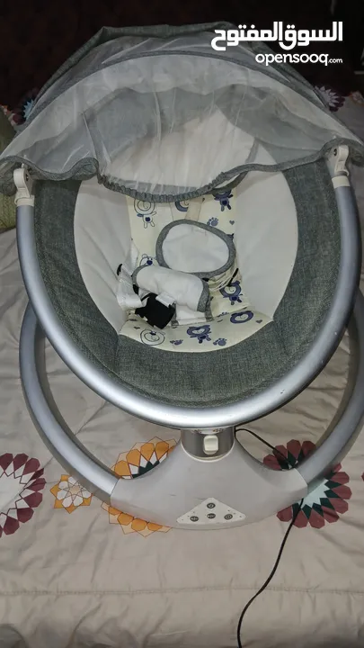 هزاز اطفال كهربائيّ مع موسيقى 3 حركات  مع محاول اصلي  بنحط فلاشه
