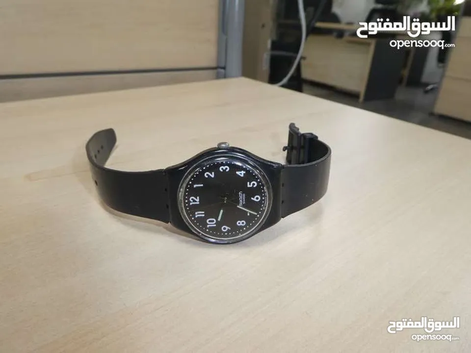 ساعه سواتش  100%swatch   اصلي swatch نظيف ساعه  بسعر 35د