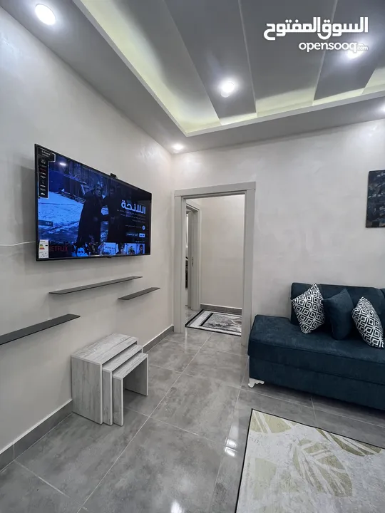 (( مسايا )) شقة مفروشة فندقية vip للأيجار لاصحاب الذوق الرفيع في (( اربد )) الحي الشرقي مدخل مستقل