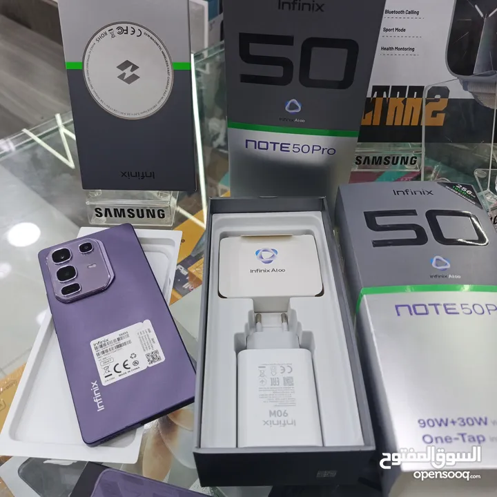 اخو الجديد مشغل ايام not 50 pro 16ram 256g مكفول سنة كامل اغراضه الأصلية