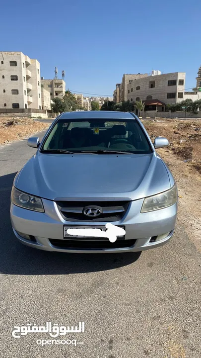 سيارة هونداي سوناتا N20 موديل 2005 لون سلفر متليك للبيع  حسب الصور المرفقة