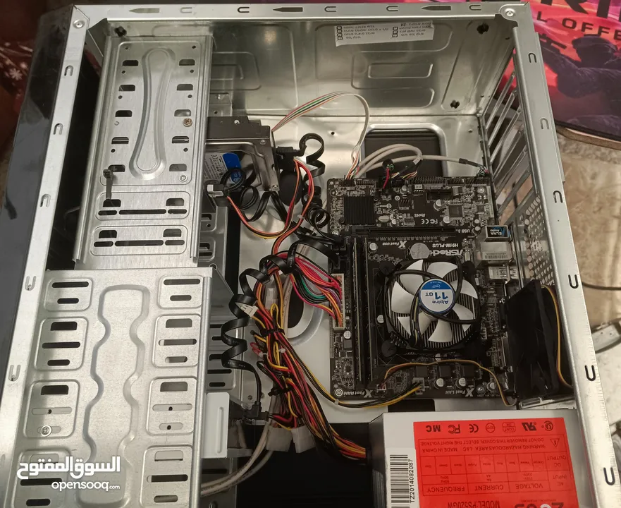 كمبيوتر تجميع للبيع - عليه حزمه العاب مثل GTA V  عليه حزمه office 2016 كامله