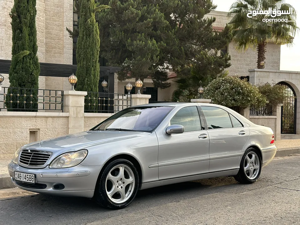 Mercedes S320 ( مخزنة) special edition قاطعةمسافة 40 الف كم فقط