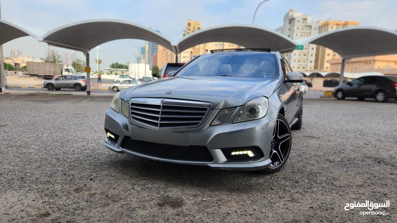 مرسيدس E350 موديل 2010 AMG KIT