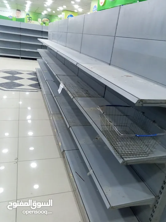 ارفف حديد للمحلات التجاريه والسوبر ماركة عابدين مجوز ومفرد للبيع كامل و غرابيل محمص