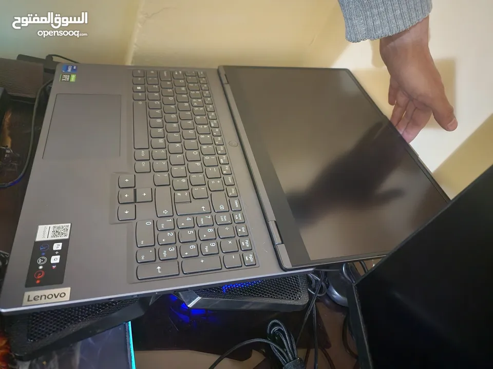 للبيع او البدل ب قيمنغ ديسكتوب : Lenovo Legion 5 Core i7-12700H- حالة الوكالة