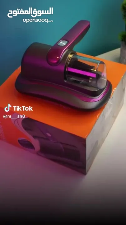 (مكنسة إزالة الغبار والتعقيم اللاسلكية)