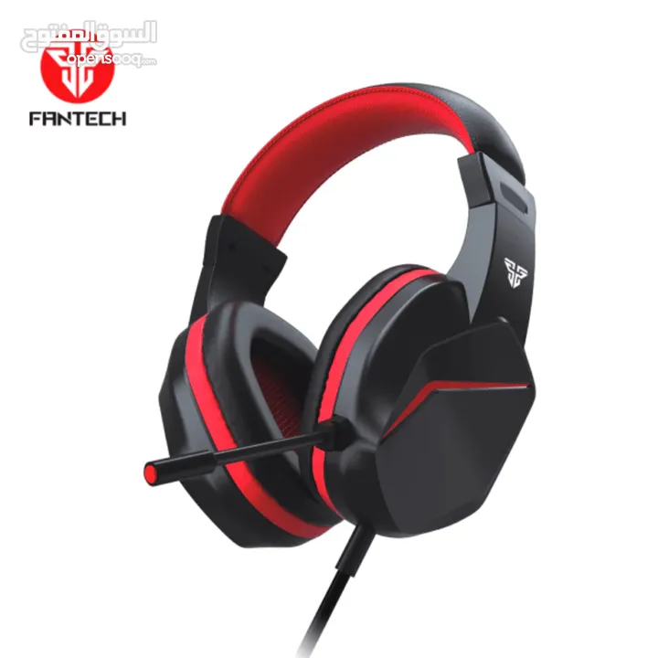سماعات رأس Fantech HQ54 Mars II للألعاب مع ميكروفون لإلغاء الضوضاء